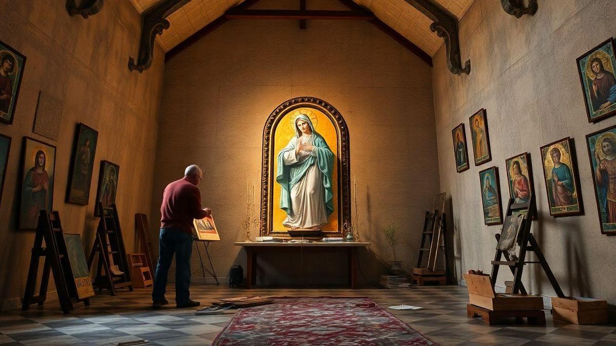representacao-visual-na-arte-sacra Significado dos símbolos religiosos na arte sacra