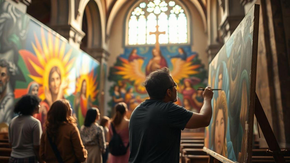 a-importancia-da-expressao-artistica-na-fe A conexão entre práticas artísticas e fé