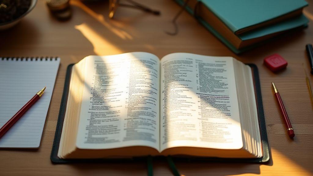 como-organizar-diario-biblico-por-temas-versiculos-e-tags técnicas práticas para organizar diário bíblico