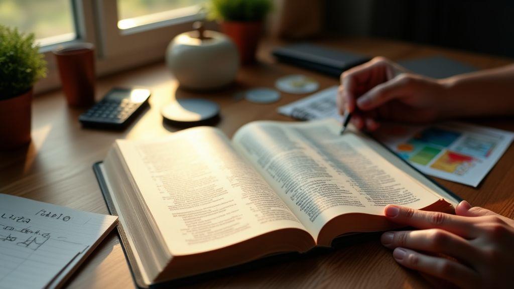 como-voce-lida-com-dividas-seguindo-a-biblia-e-principios-financeiros estudo prático sobre finanças bíblicas para famílias