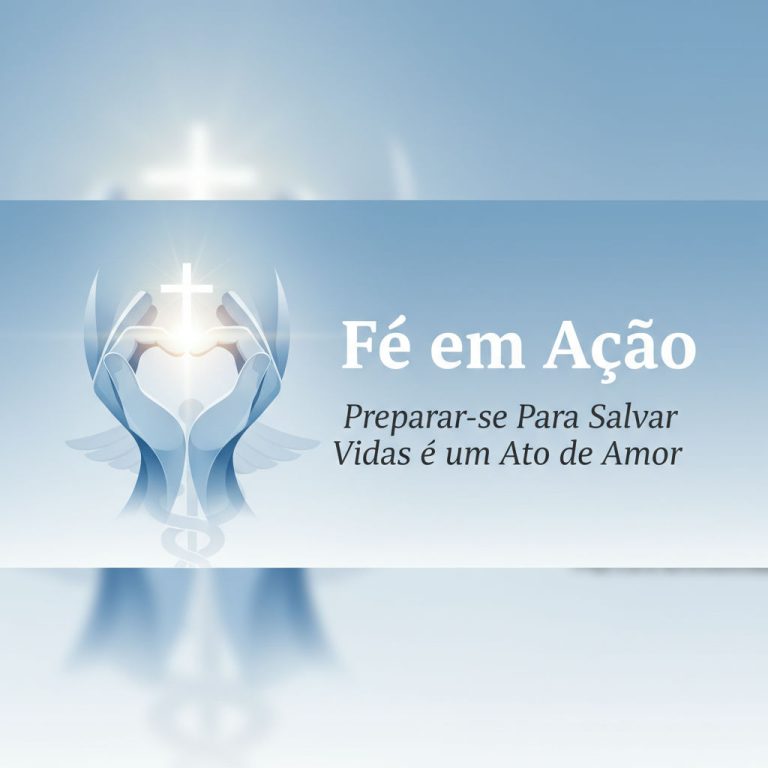 Curso de Suporte Básico de Vida (BLS) - Fé em Ação: Preparar-se Para Salvar Vidas é um Ato de Amor